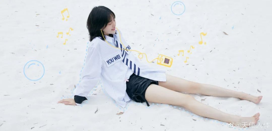 李溪芮美腿系列壁纸写真