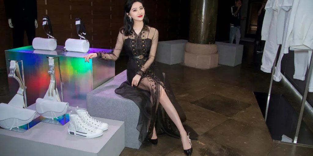 景甜美腿系列写真壁纸25pcs