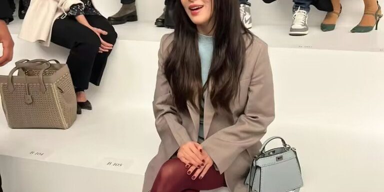 宋慧乔看秀造型组图