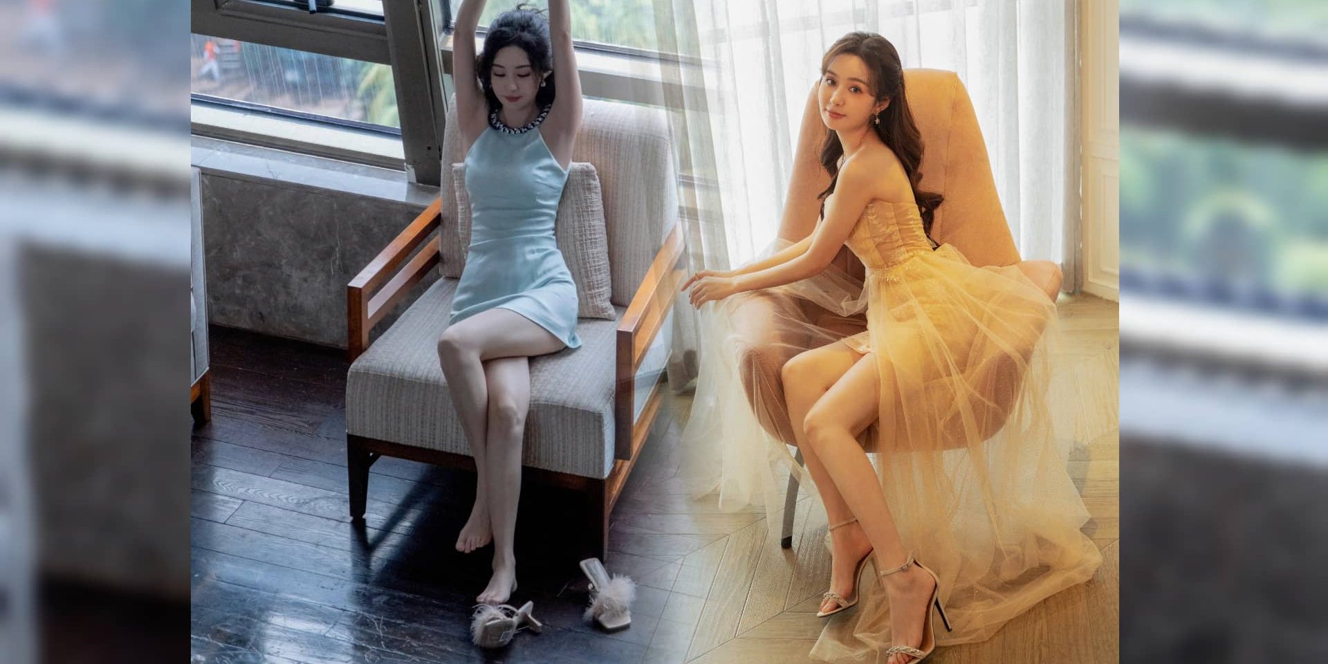 郑合惠子美腿精选合集