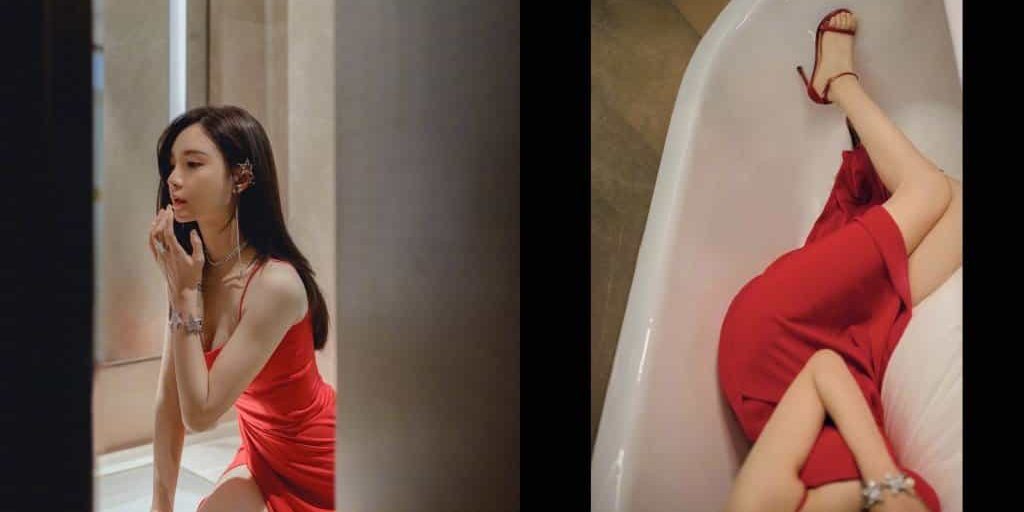 沈梦辰姐姐的大长腿穿搭组图