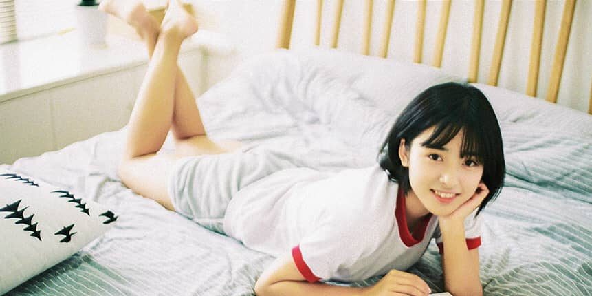 沈月，经典私服穿搭，甜美少女图集