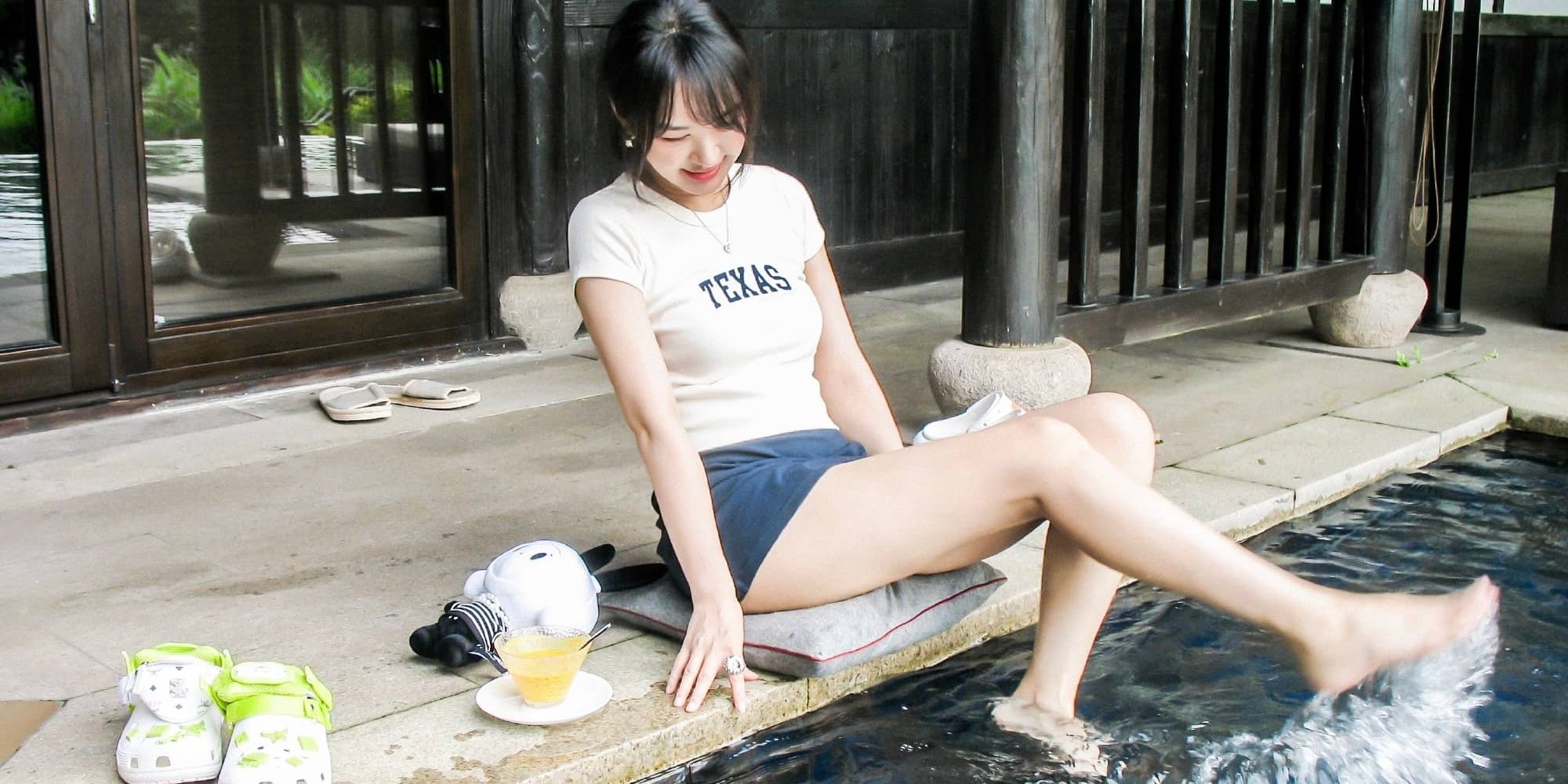 💜李菲儿，小脚丫很可爱23pcs