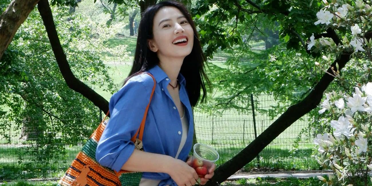 高圆圆，拉夫劳伦大女主穿搭