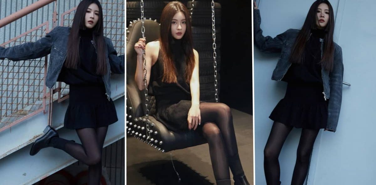 孙芮丝袜妆造精选