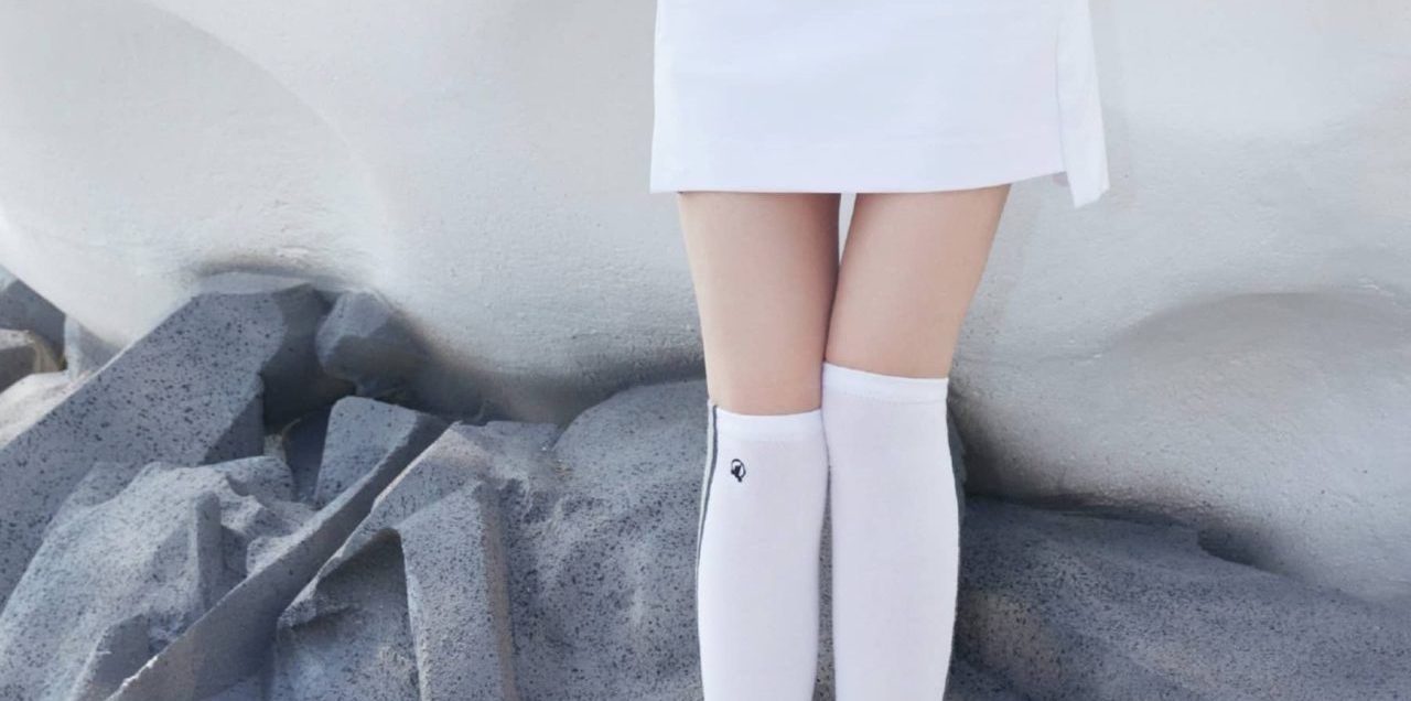 乔欣，长腿小白袜