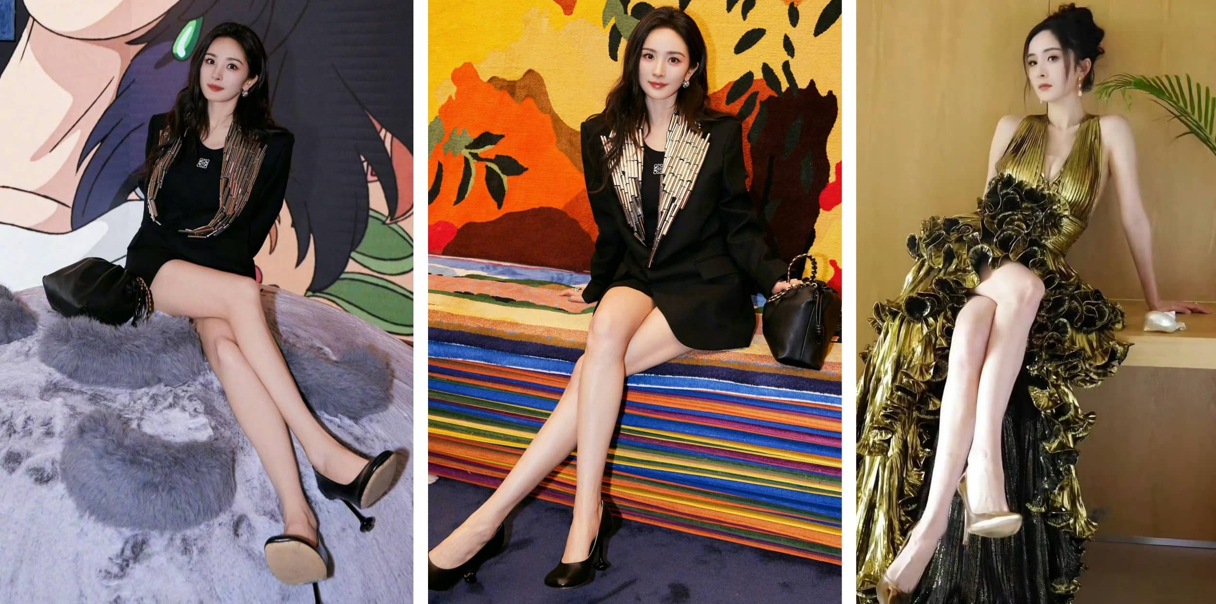 杨幂，美腿美图集