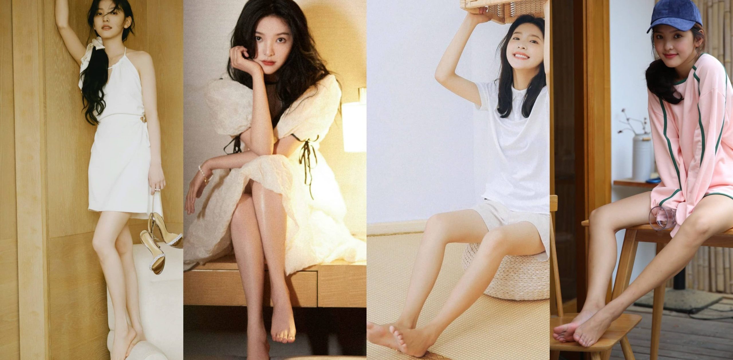 章若楠光脚丫少女高清壁纸