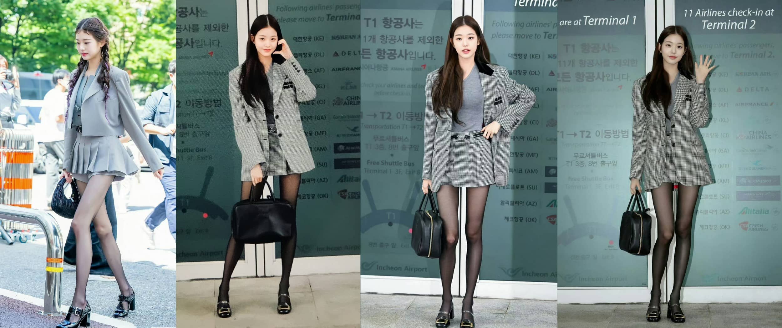 张元英写真精选：丝袜妆造大长腿