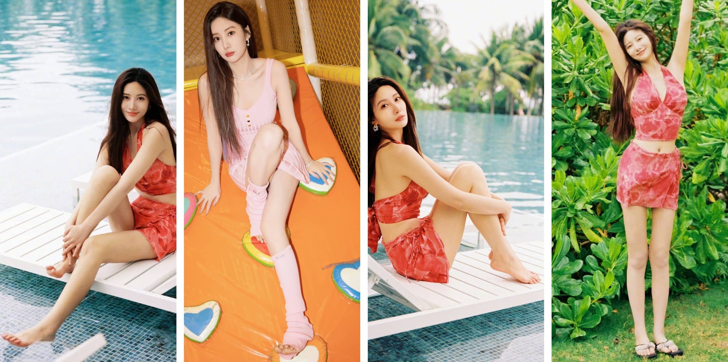 吴优光脚妆造美图集