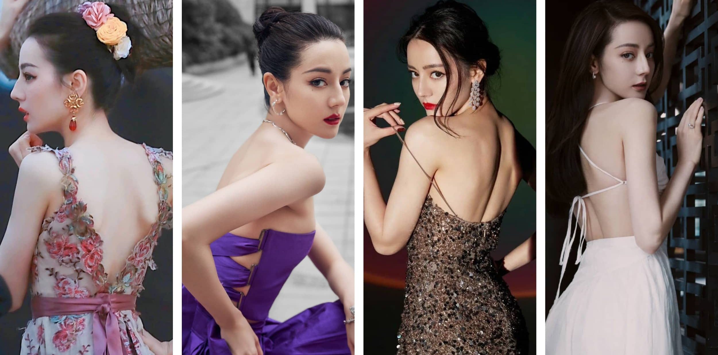 迪丽热巴美背写真大片精选