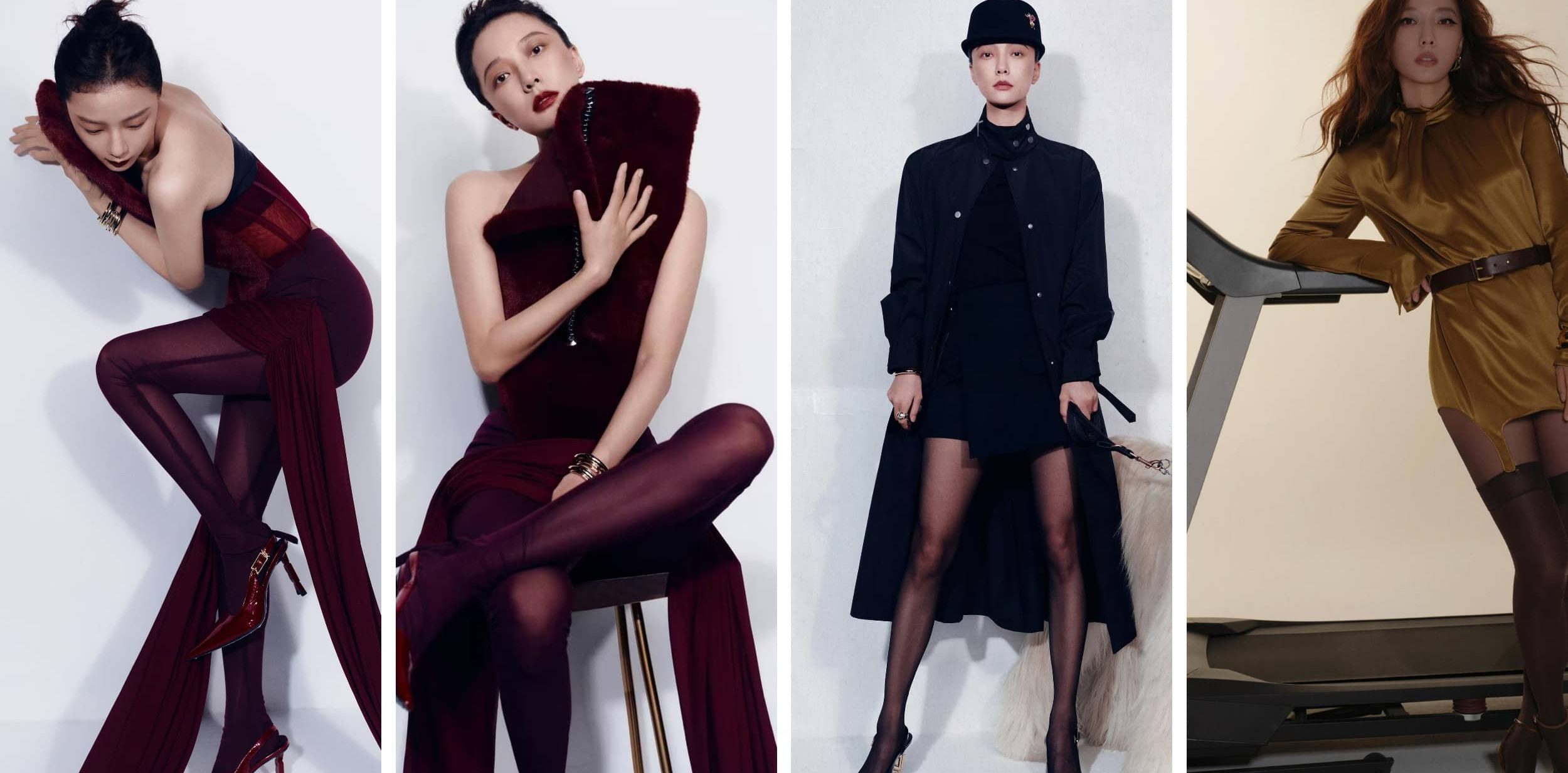 王珞丹丝袜妆造壁纸精选