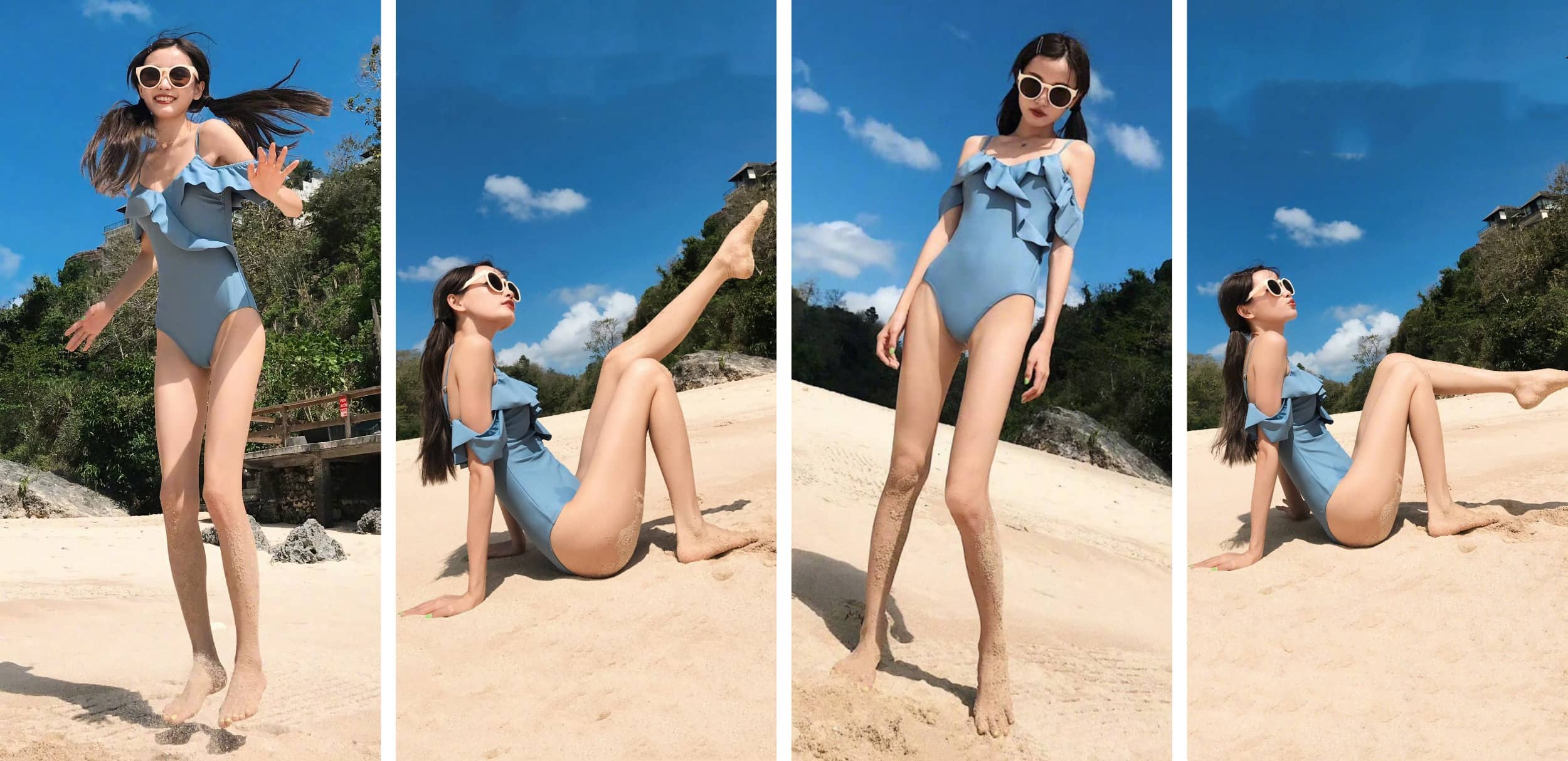 林小宅泳装穿搭精选