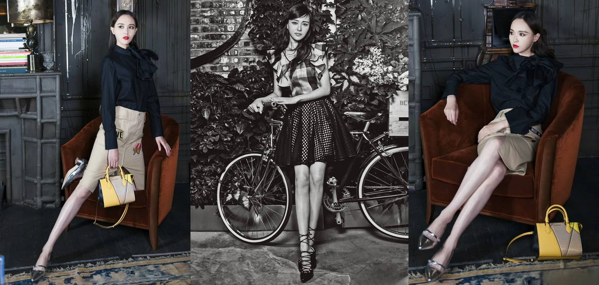 唐嫣写真精选：早年的糖糖，还带点冷酷感啊