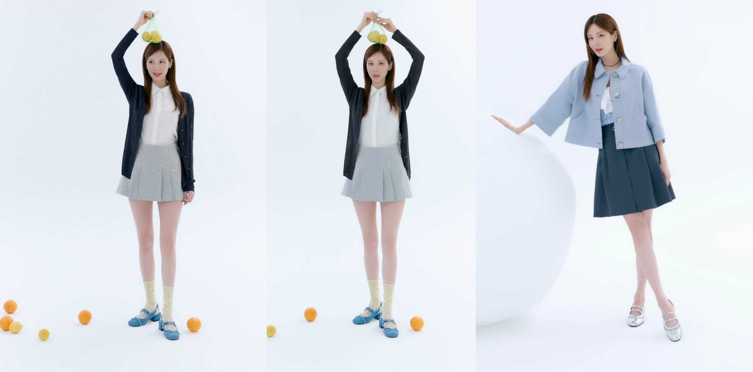 徐贤的小短裙，腿真的好修长