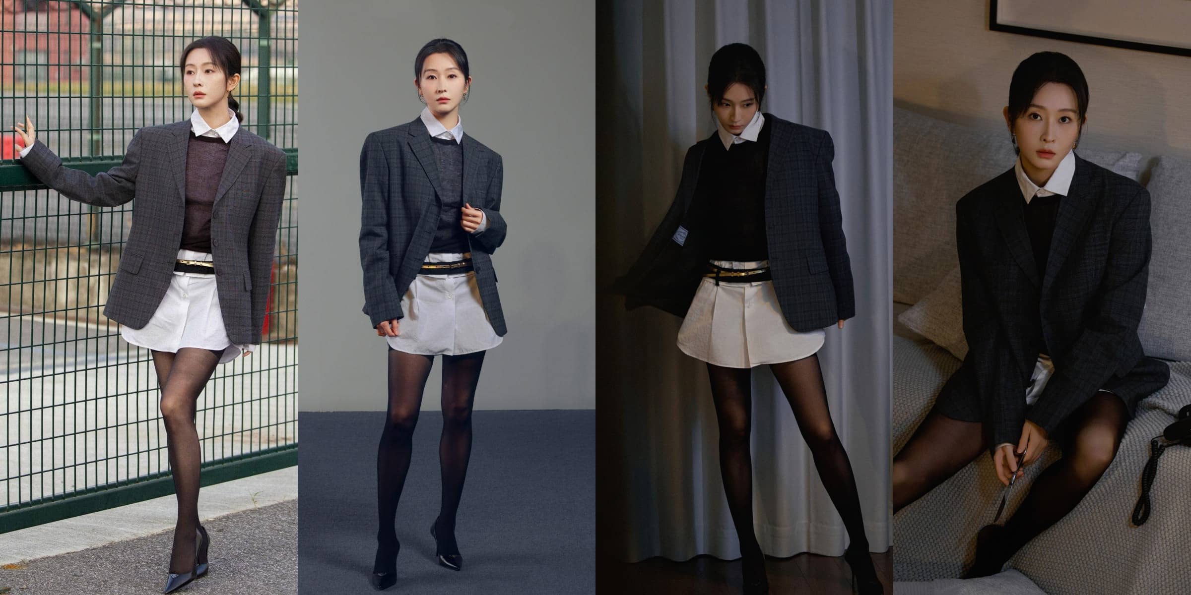 吕星辰，好看的丝袜穿搭精选