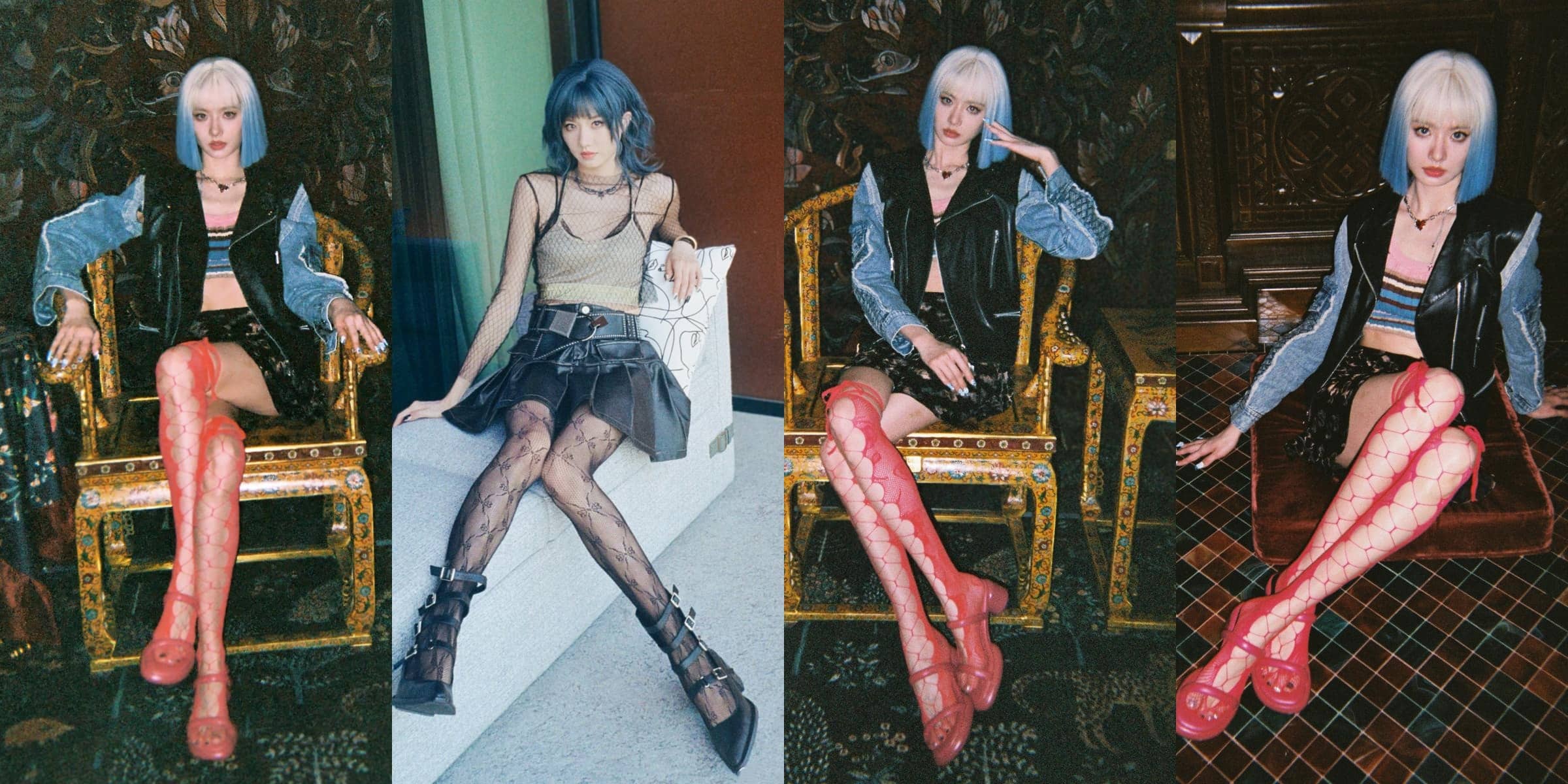 潘美烨《枭起青壤》冯蜜，时尚丝袜穿搭精选