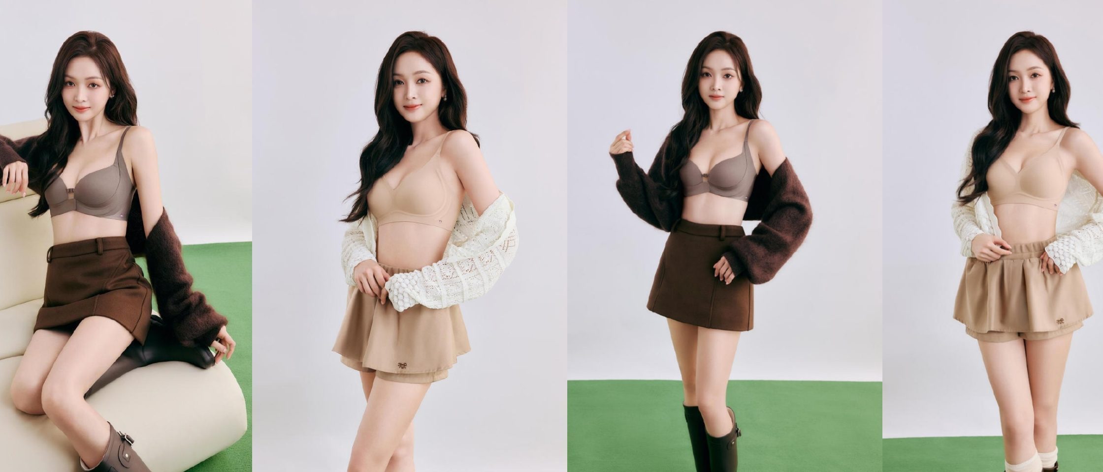 吴宣仪，一组好看的代言穿搭