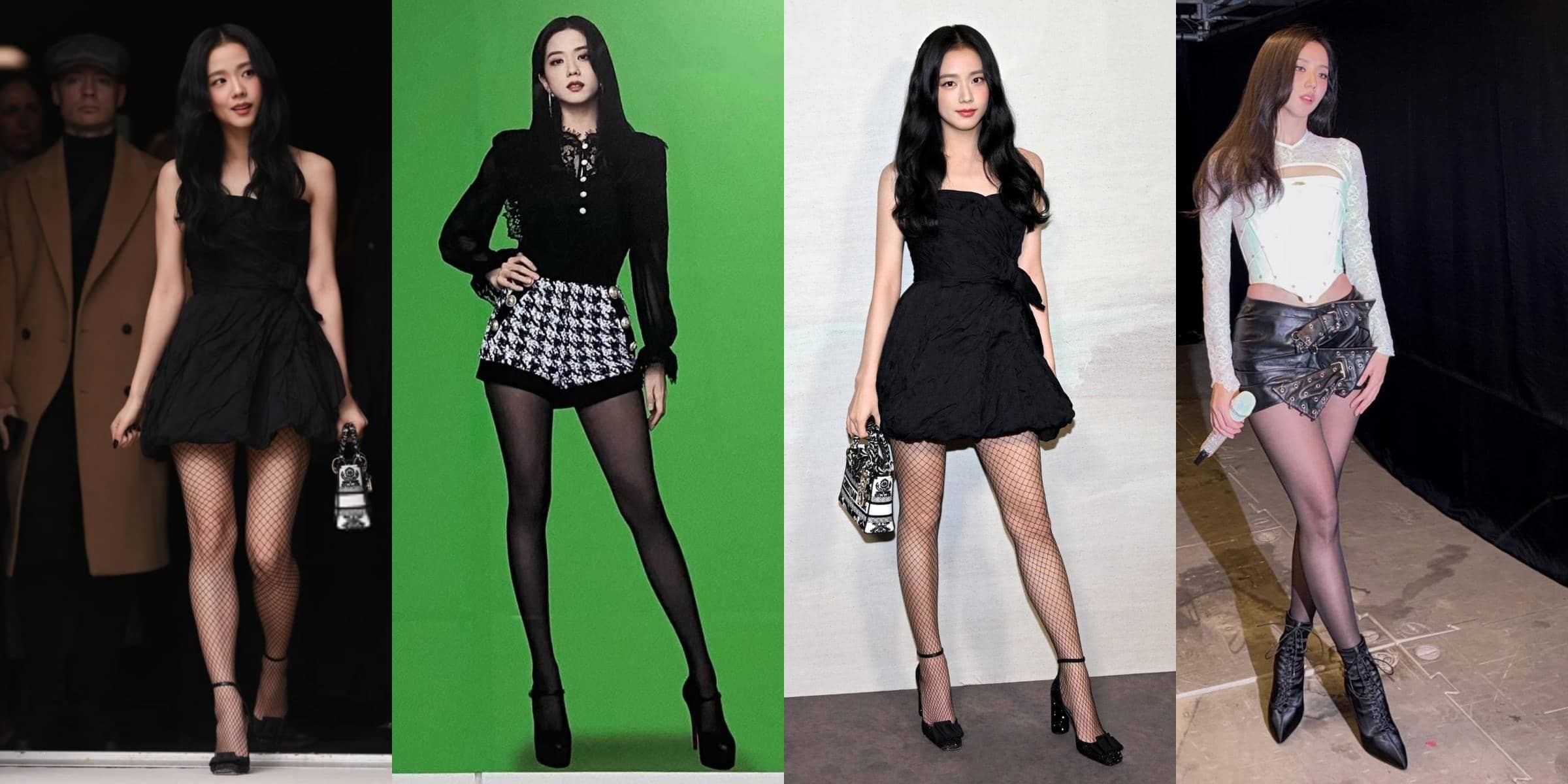 金智秀好看的丝袜妆造型大长腿