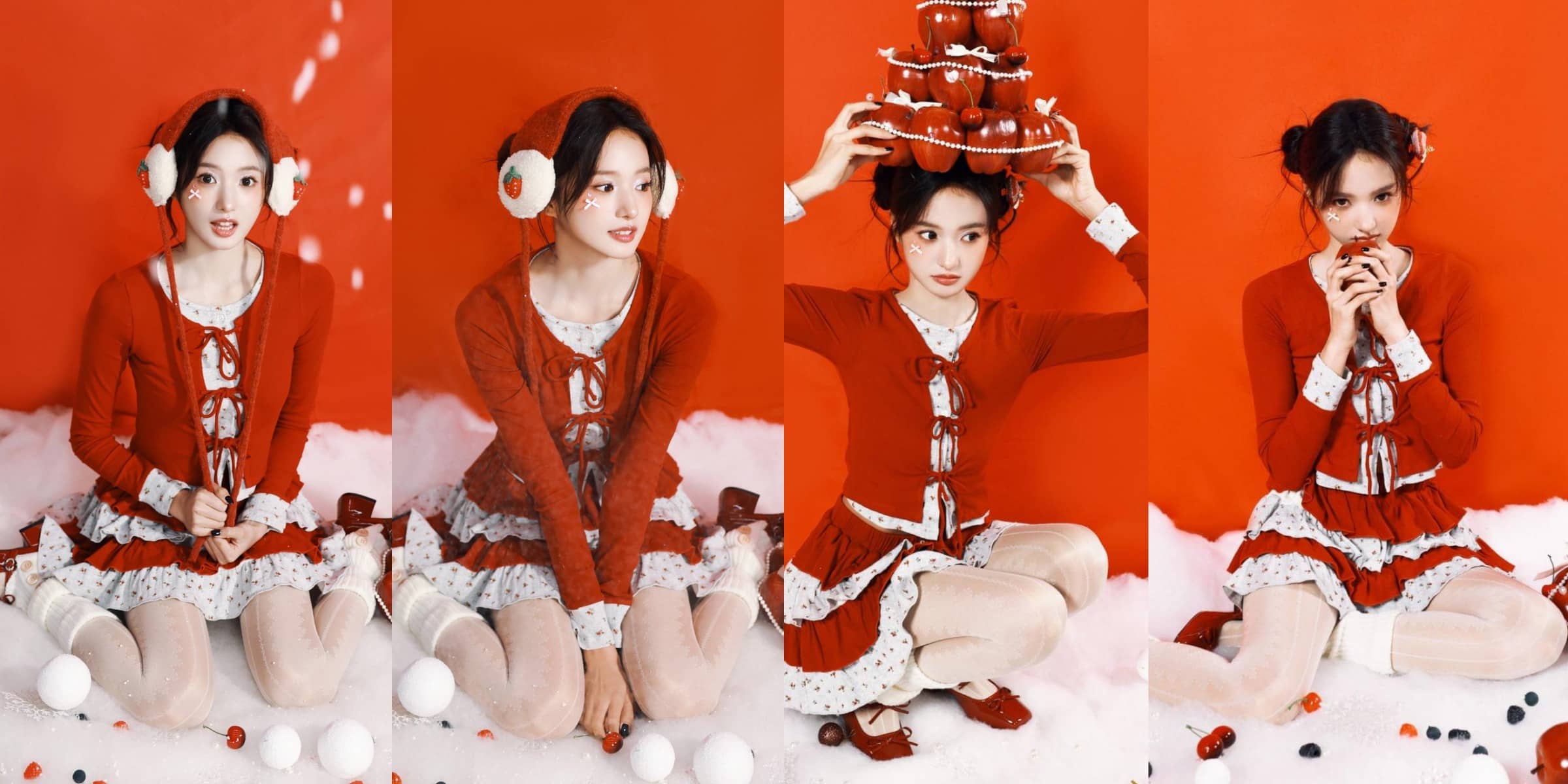 陈昕葳，好看的丝袜妆造精选