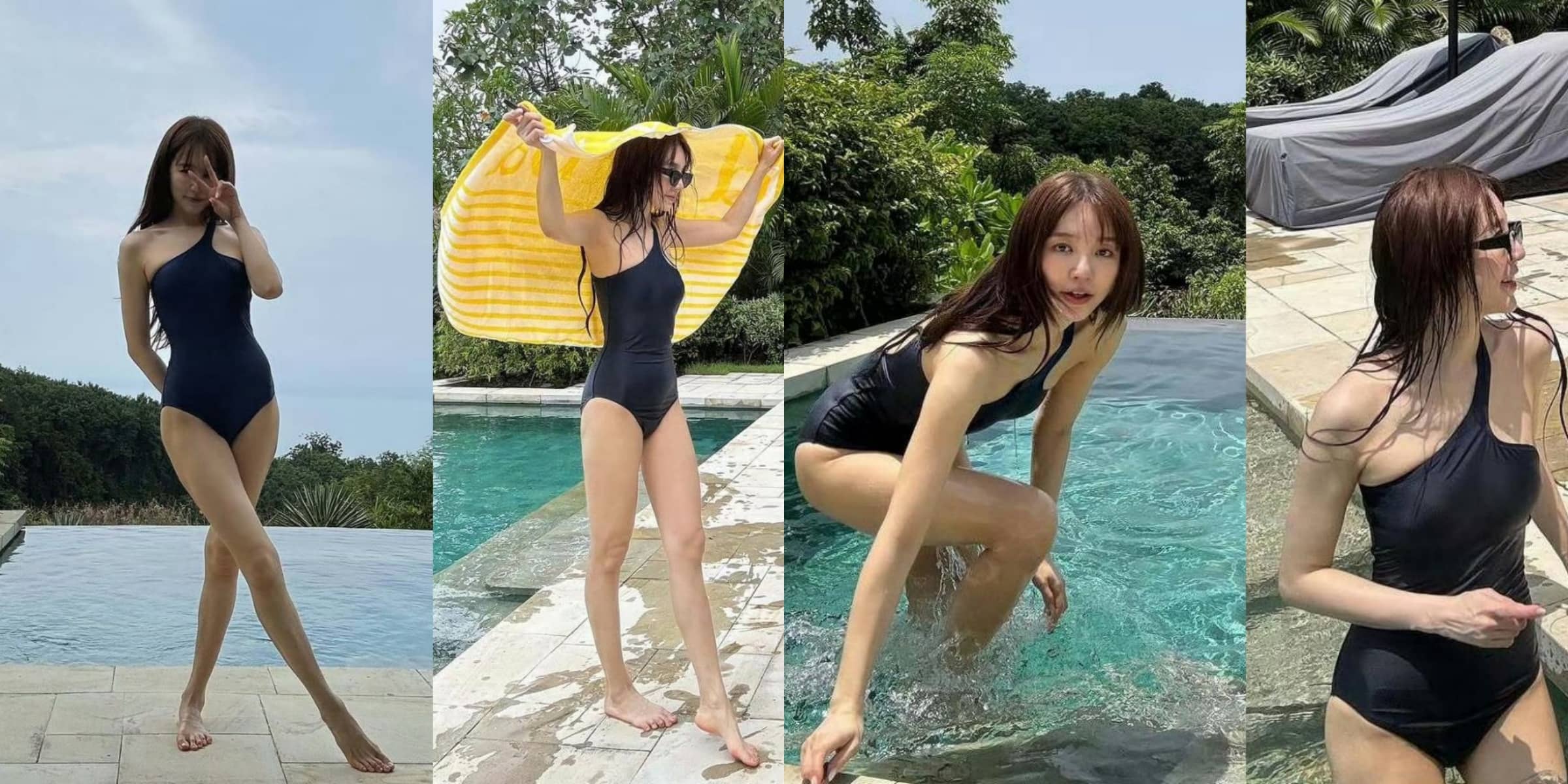 尹恩惠，好看的泳装穿搭精选