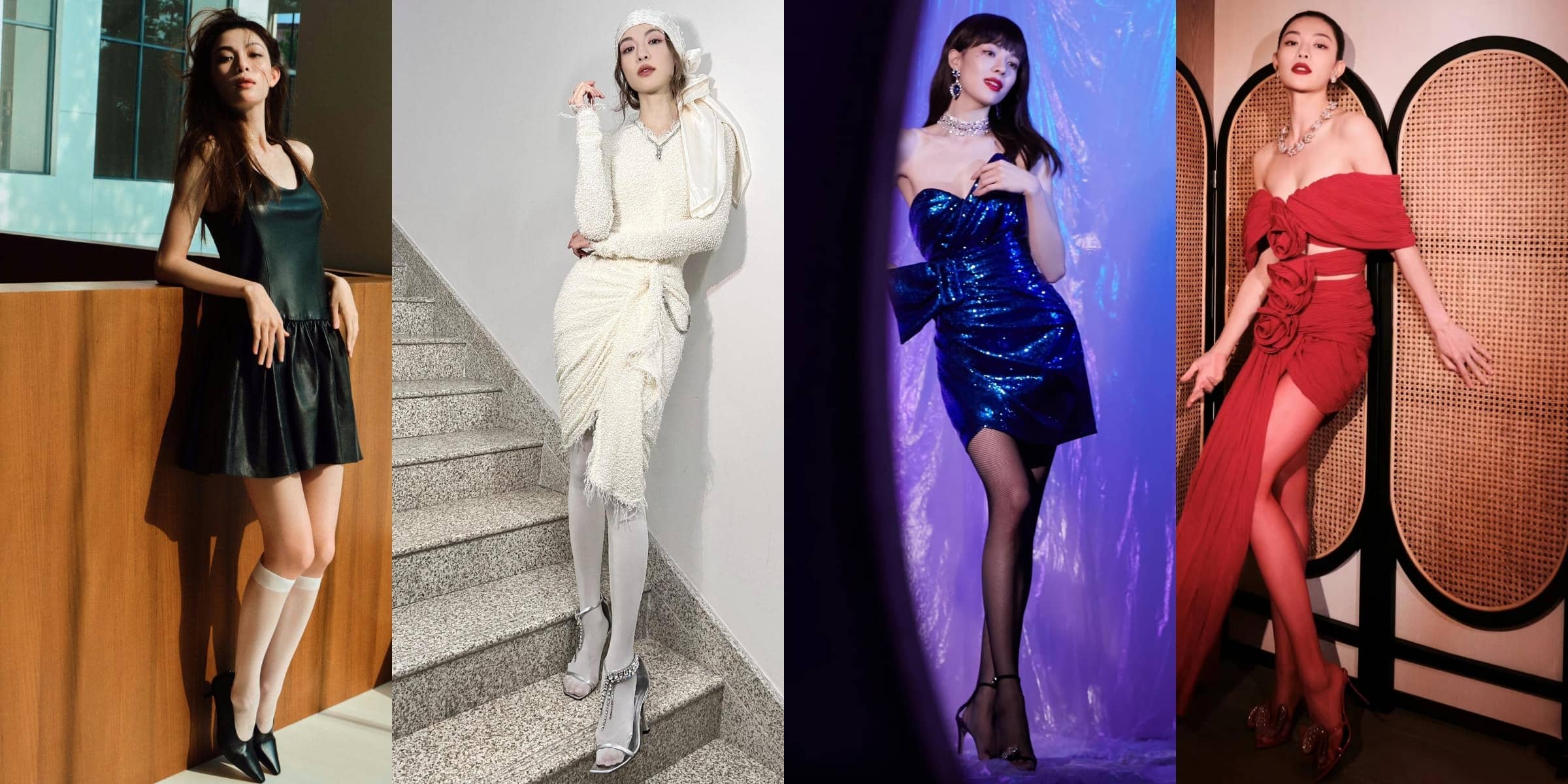 钟楚曦丝袜大长腿妆造壁纸精选