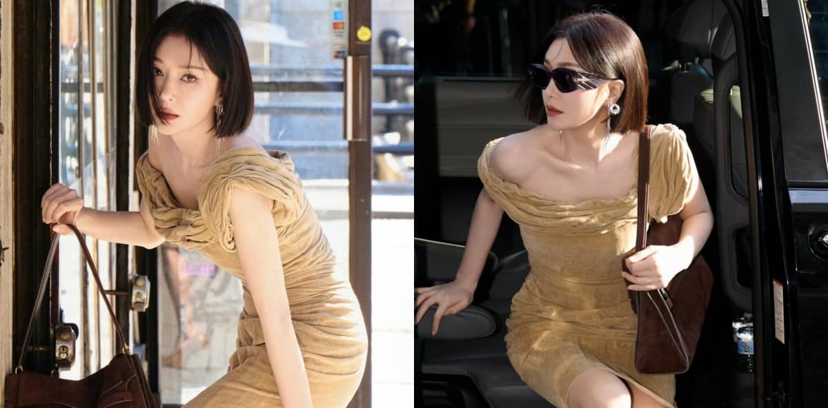 秦岚纽约时装周看秀生图