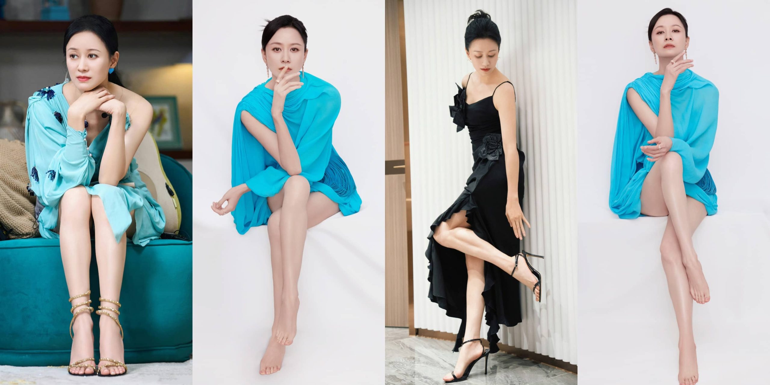 倪虹洁高清壁纸：高跟美腿祝无双