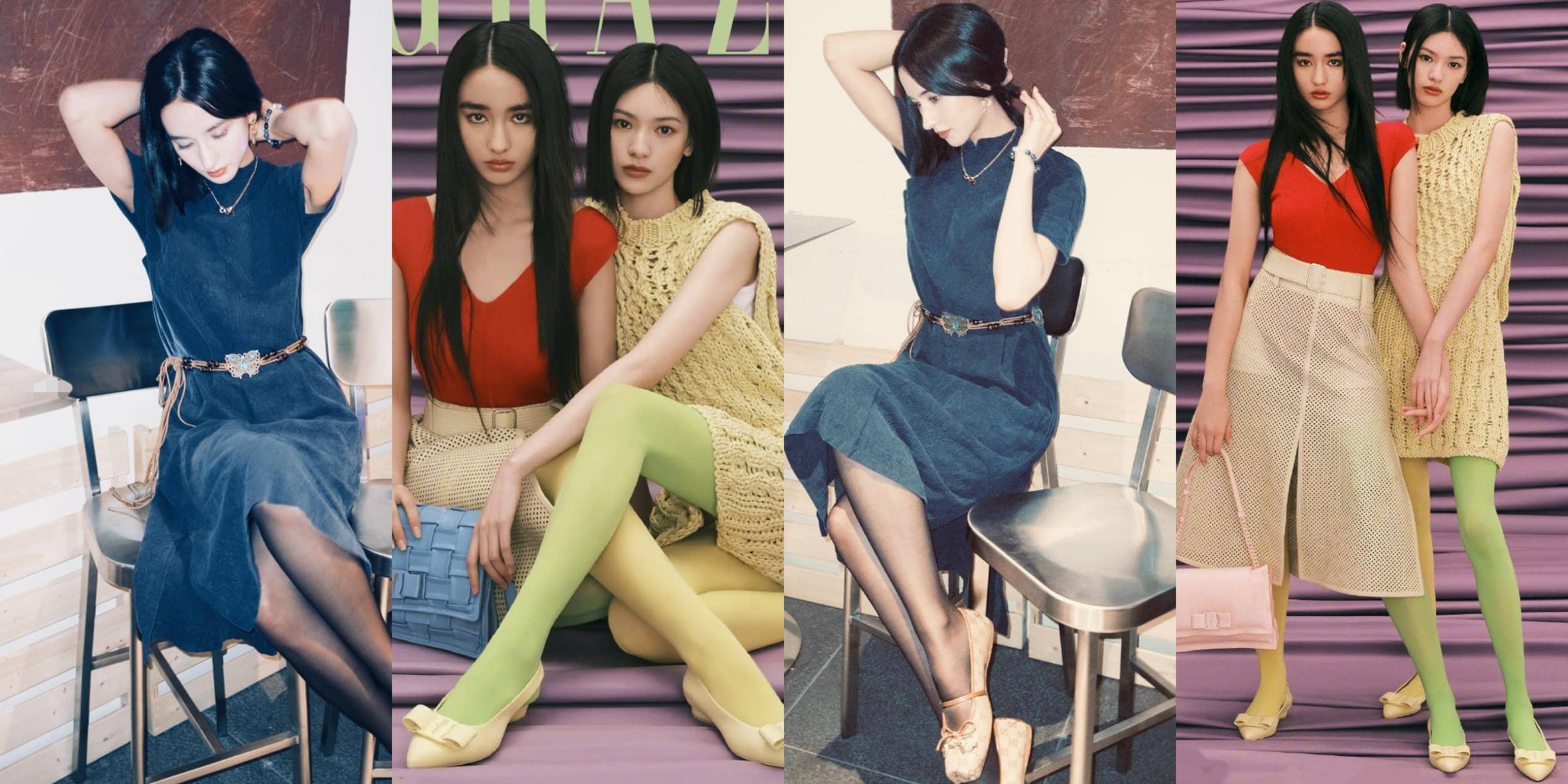 李宛妲，好看的丝袜穿搭精选