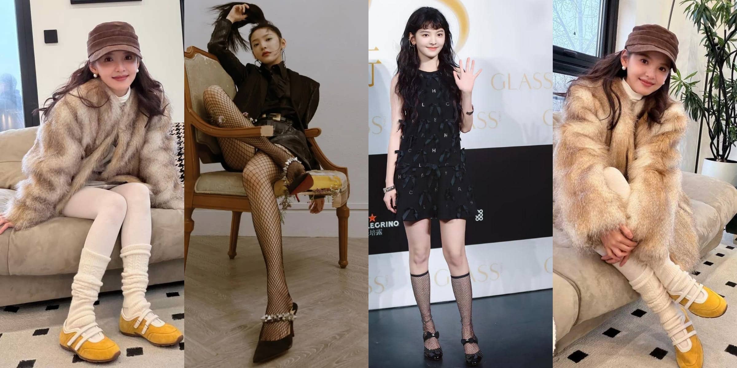 章若楠丝袜妆造精选