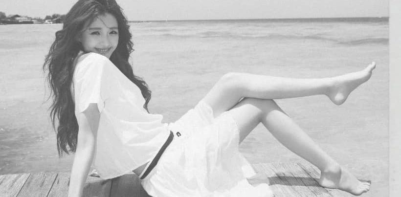 孙怡《WAVES漫潮》，轻纱曼妙，美人鱼上岸啦