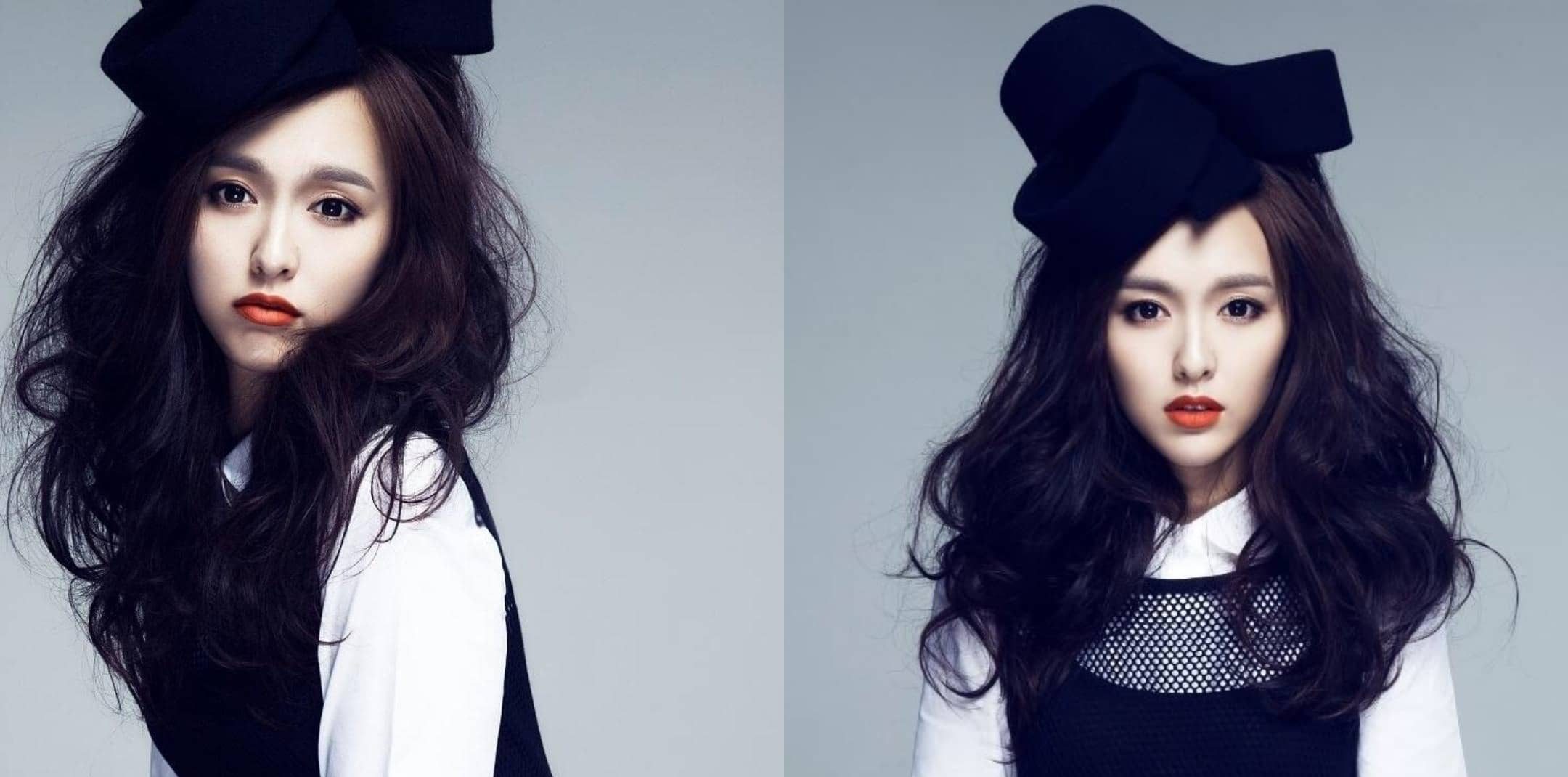 唐嫣穿搭壁纸，精致的法式浪漫