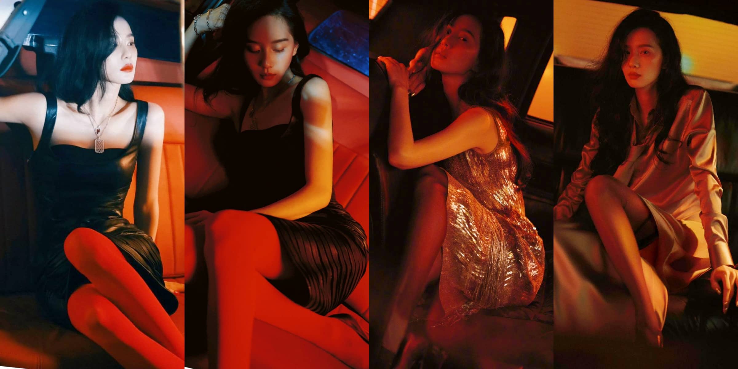 刘诗诗，好看的丝袜美腿妆造美图集