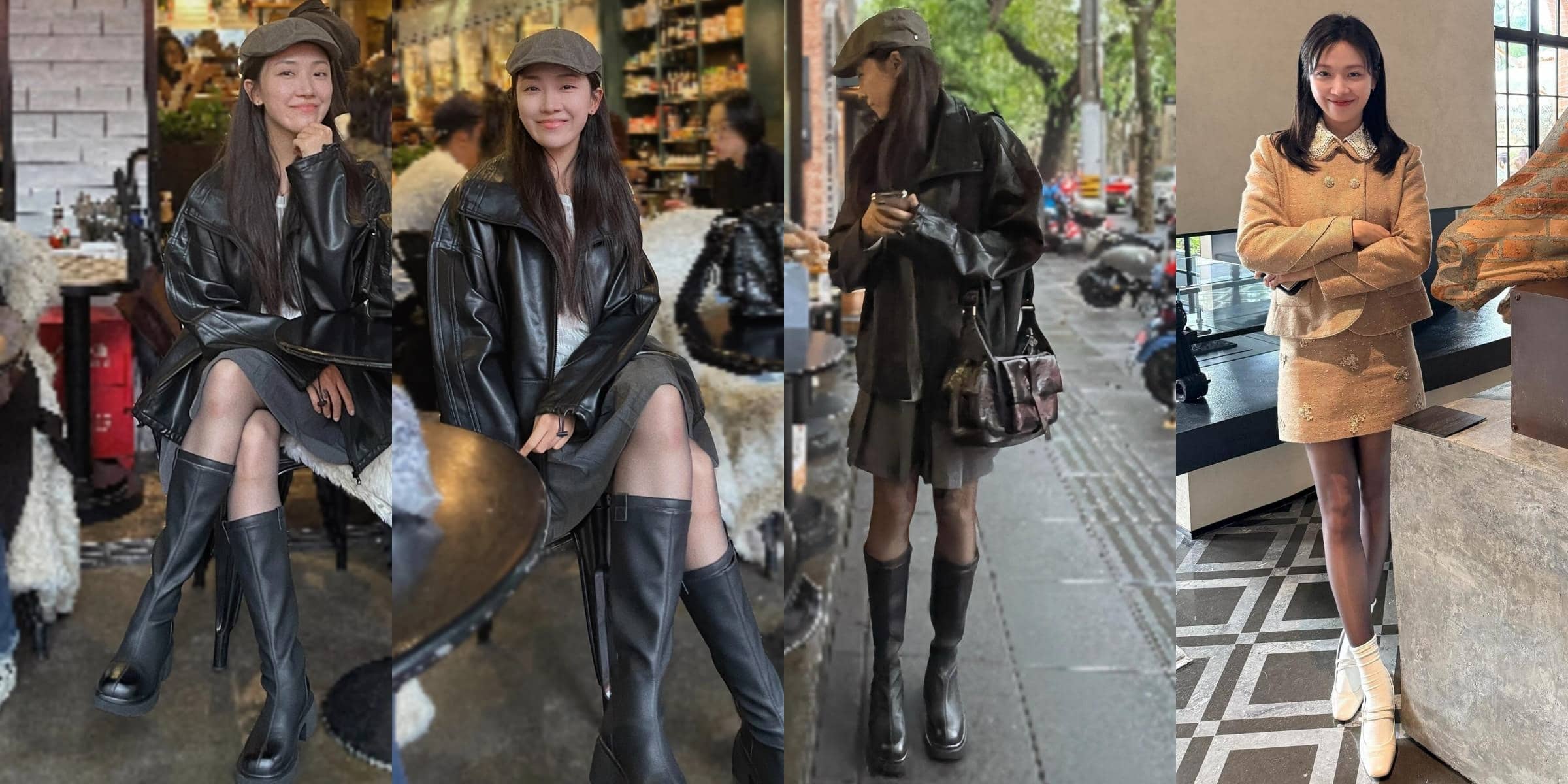 菅纫姿，好看的丝袜穿搭精选