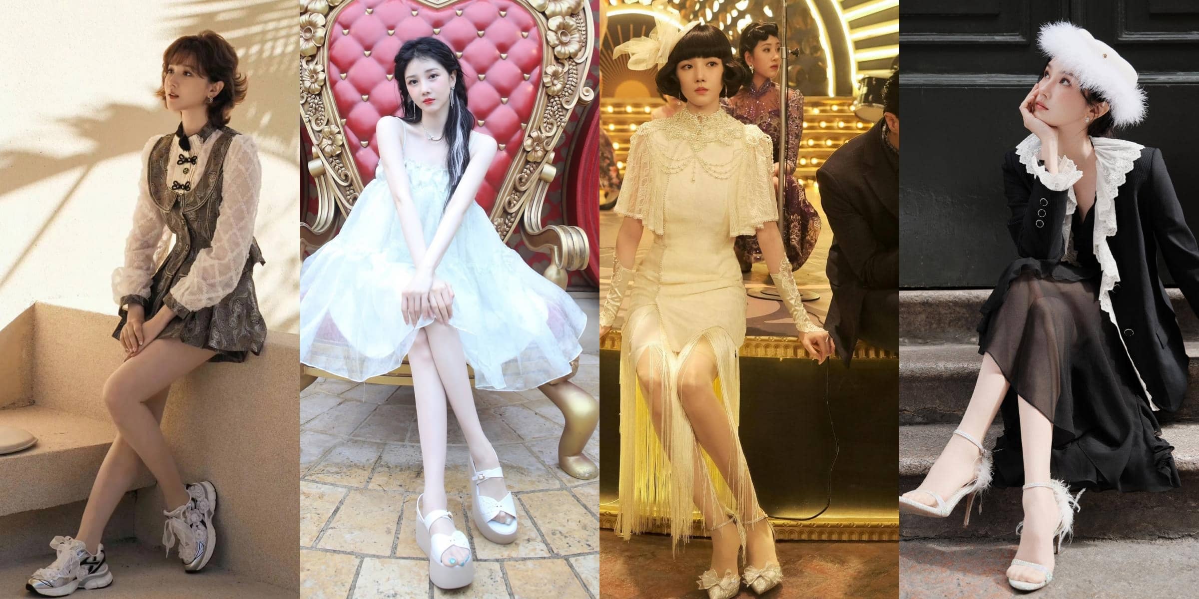 陈小纭好看的丝袜穿搭精选