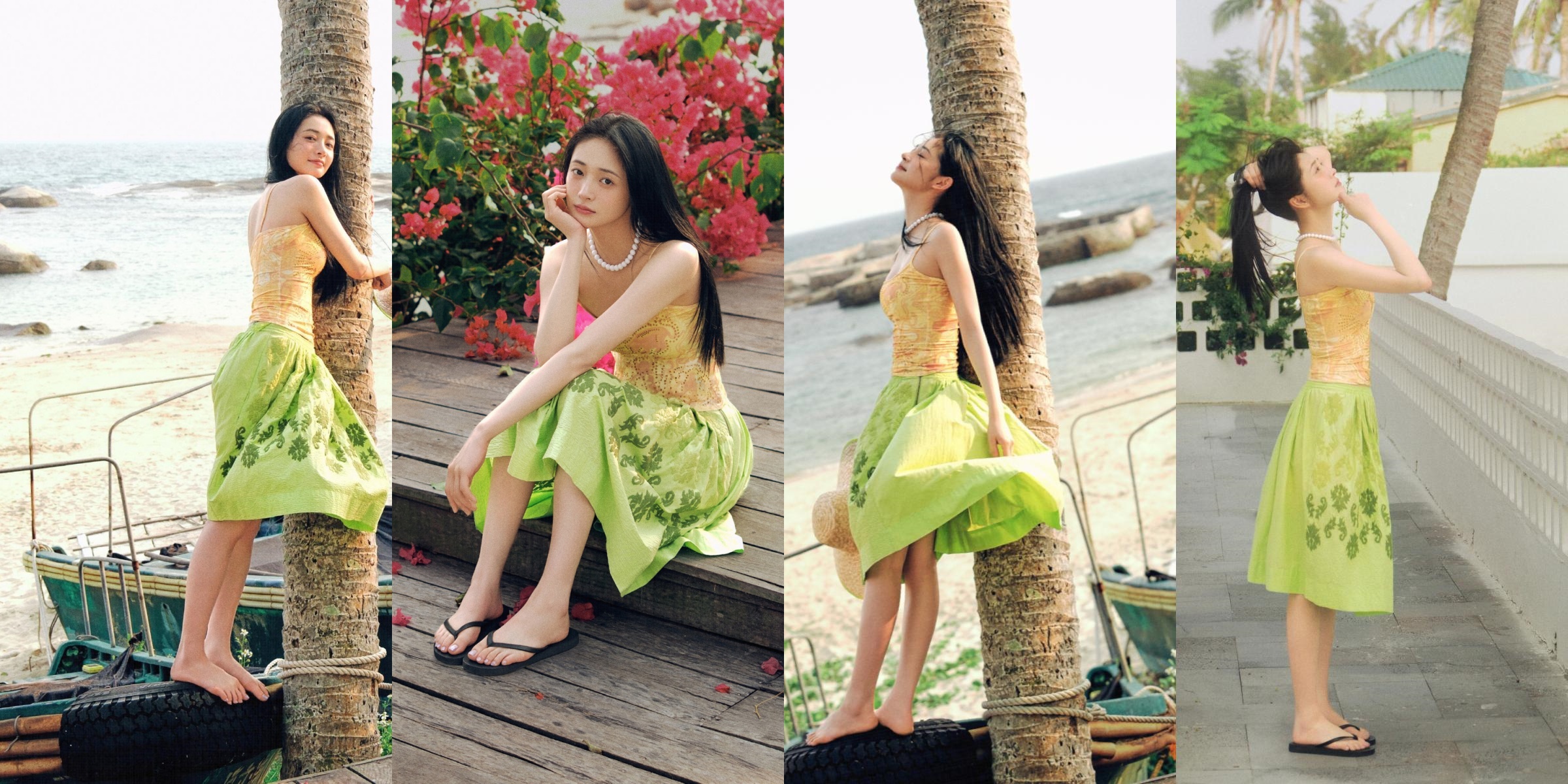 周洁琼假日光脚美人