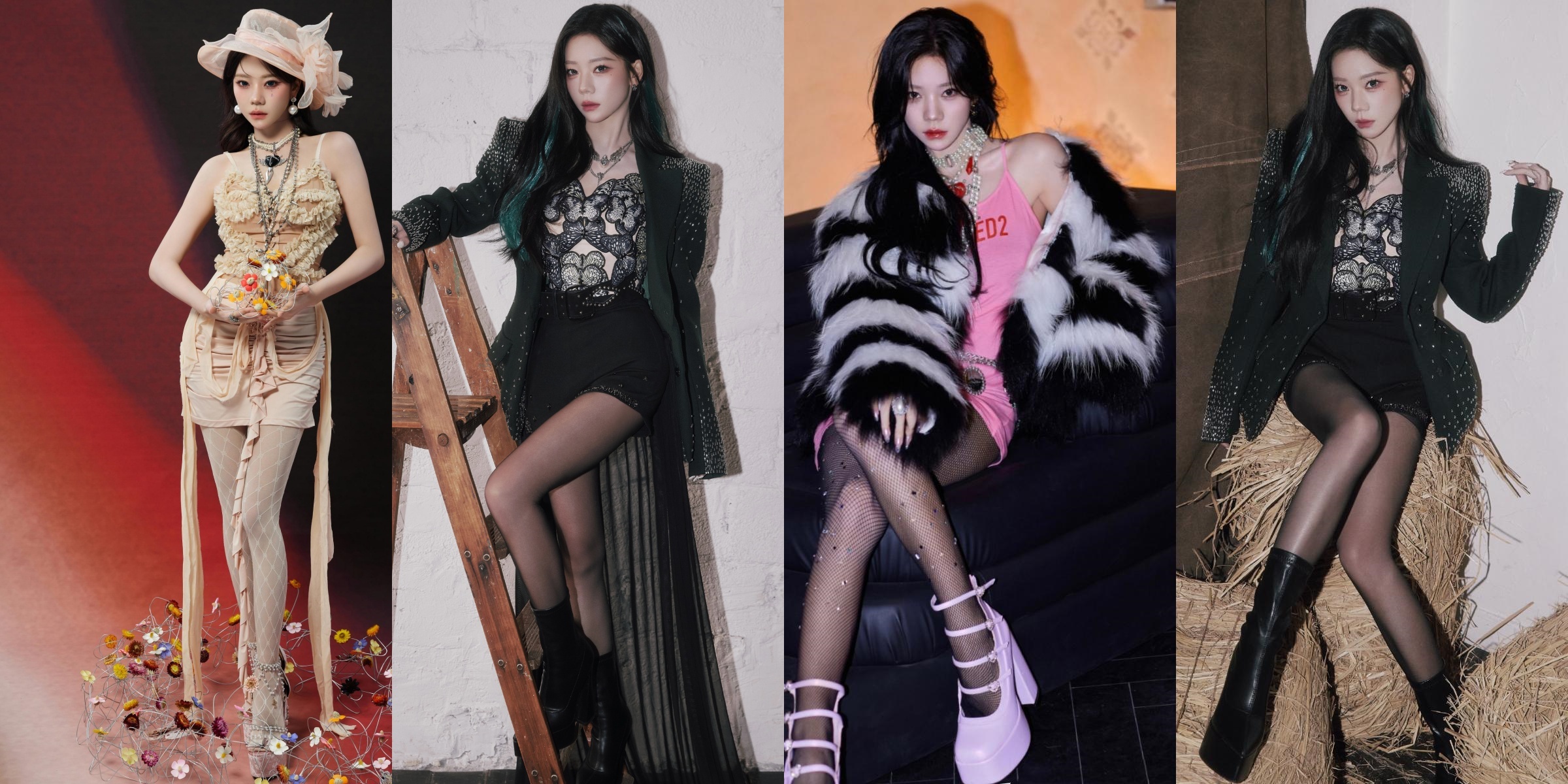 张紫宁｜好看的丝袜穿搭精选