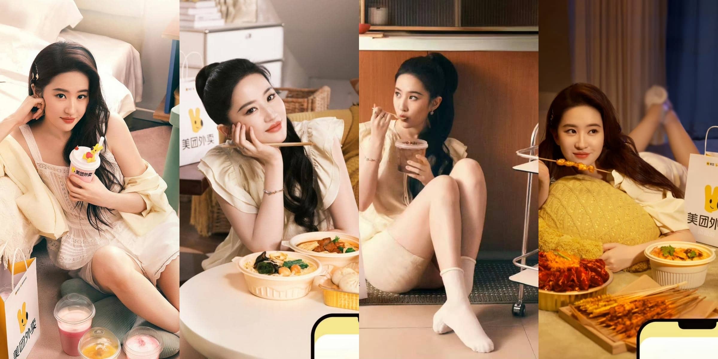 刘亦菲，小白袜，甜美怡人