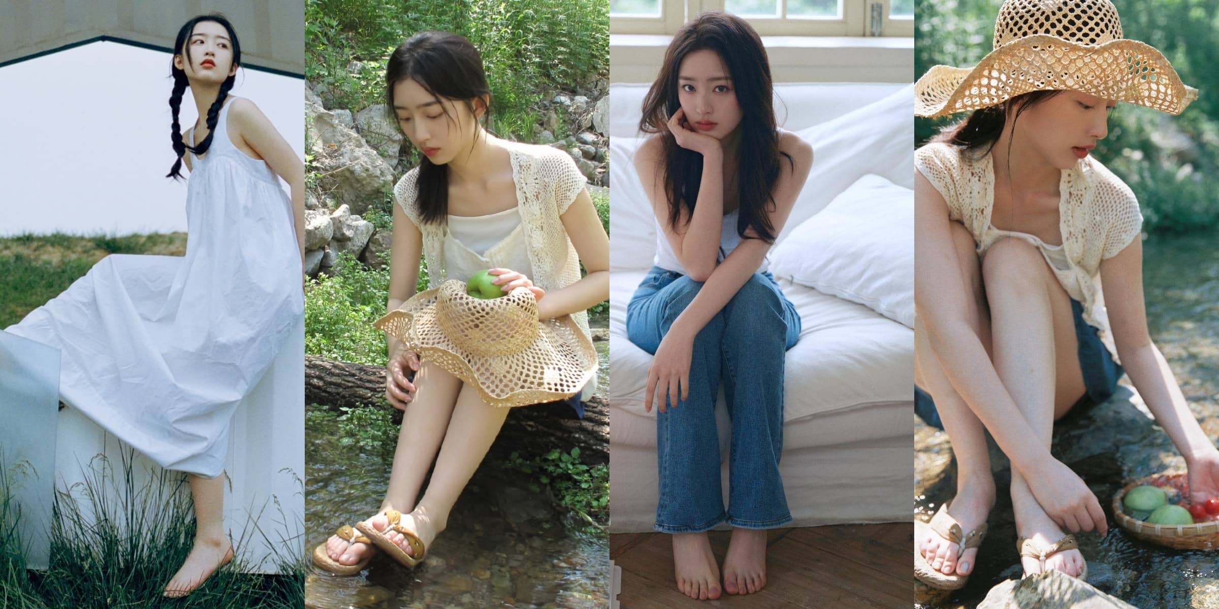 邓恩熙居家妆造精选