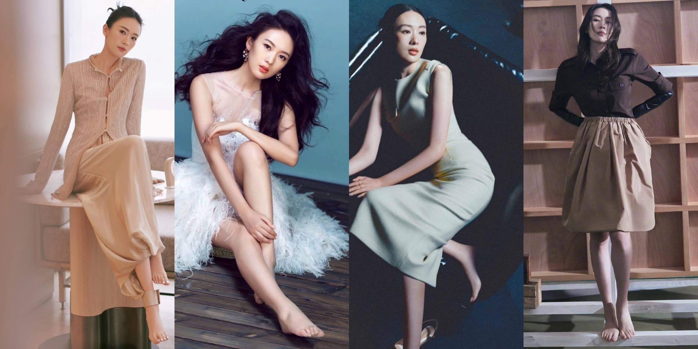童瑶居家妆造精选