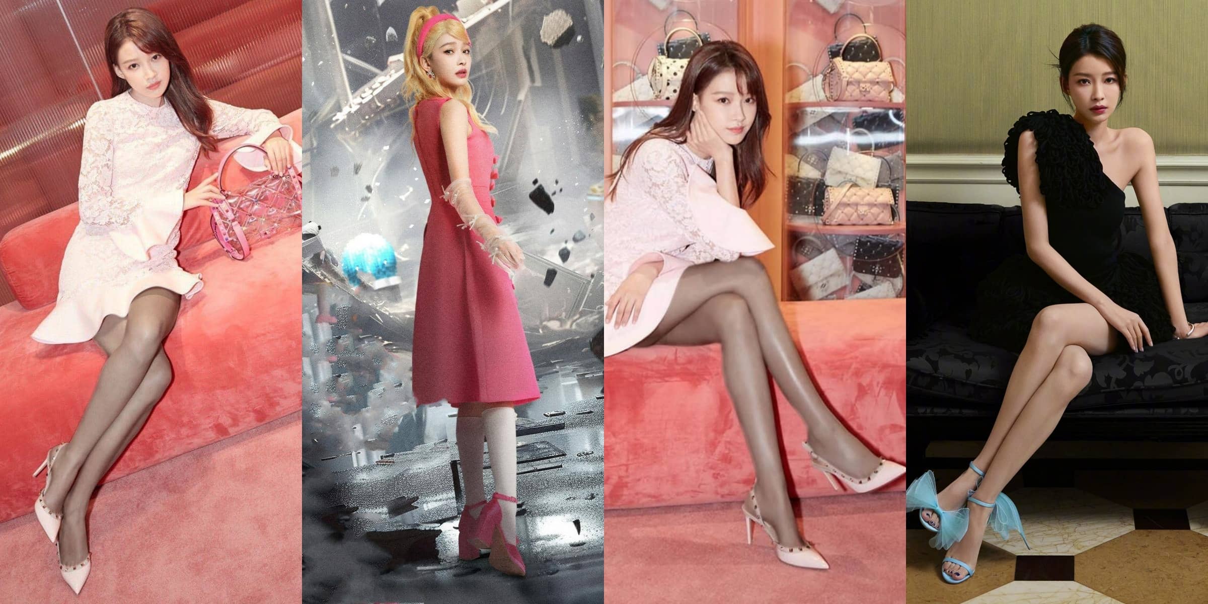 孙怡是“仙女”吧，高挑配造型，看着美丽又减龄