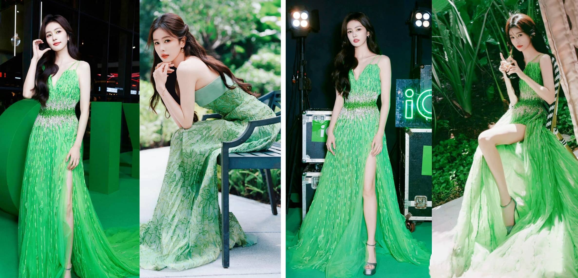 白鹿壁纸：美得像“绿野精灵”