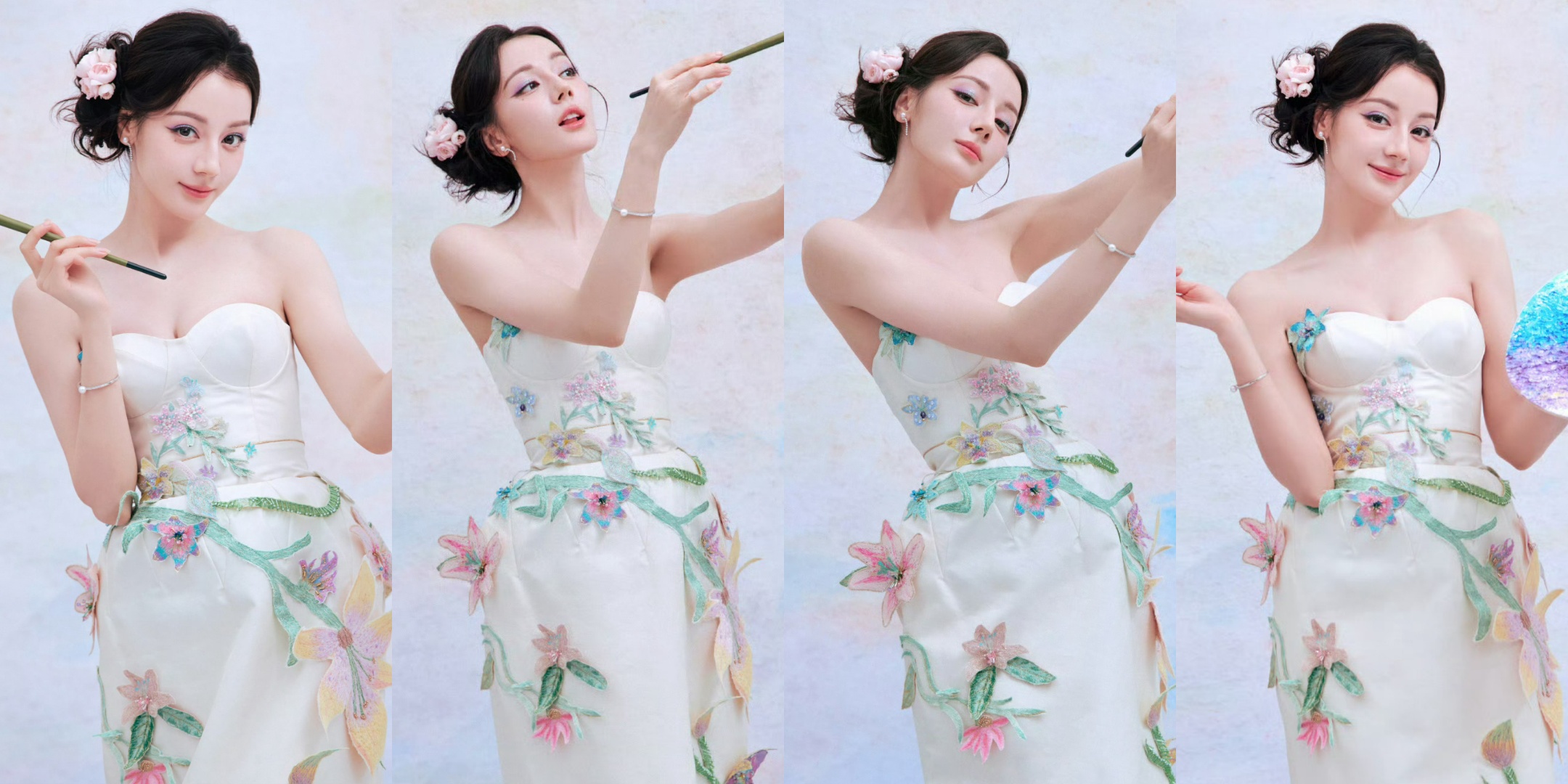 迪丽热巴，优雅的DIOR女郎