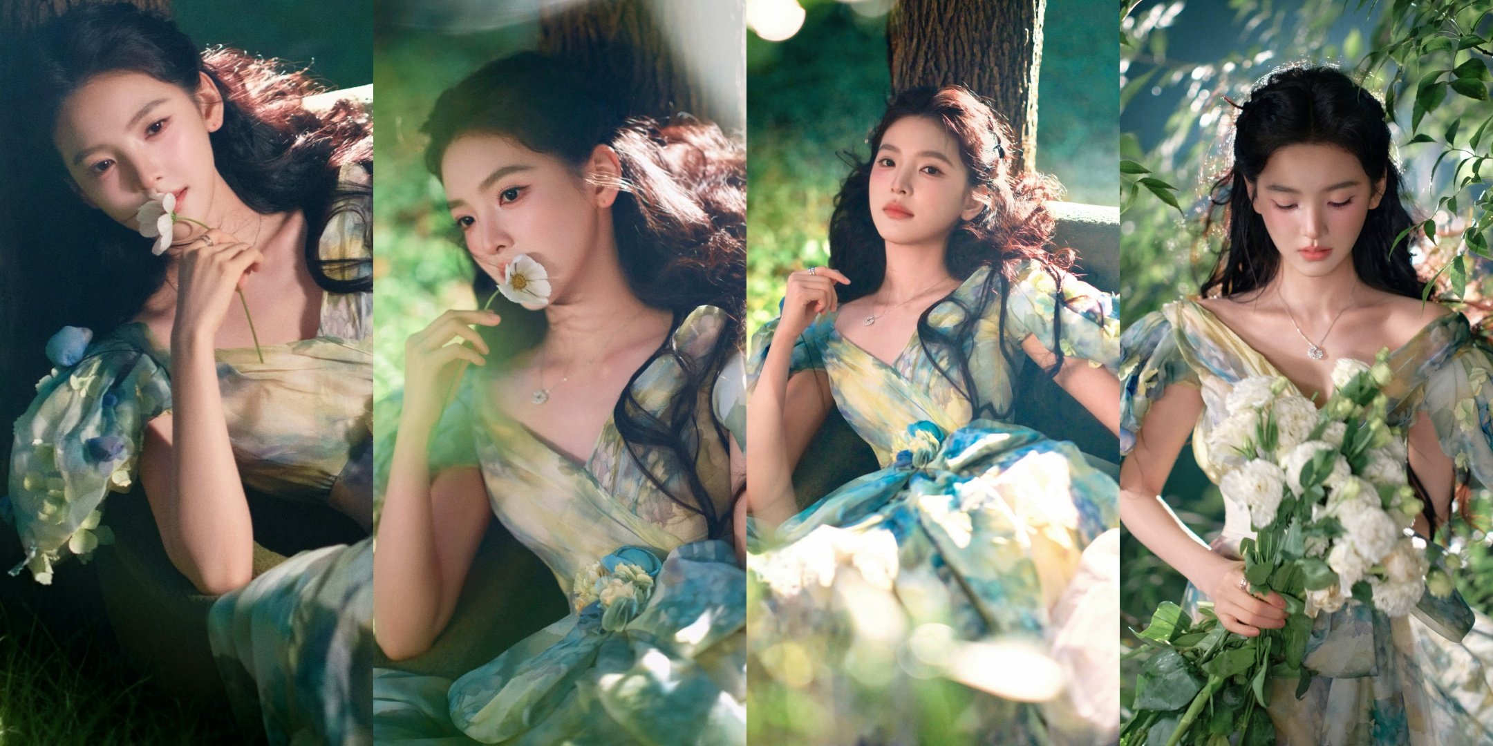 章若楠壁纸，温柔之感，美如夏花
