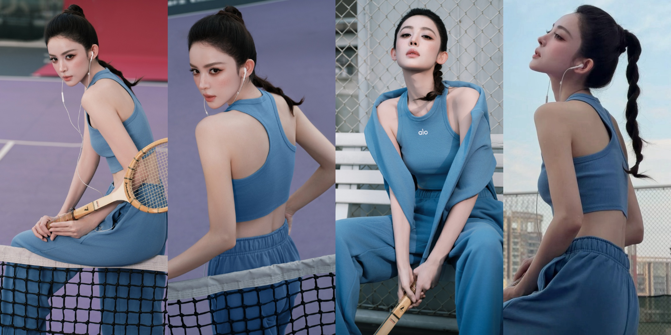 古力娜扎 网球运动美人